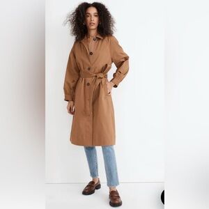 Madewell Montrose Belted Trench Coat